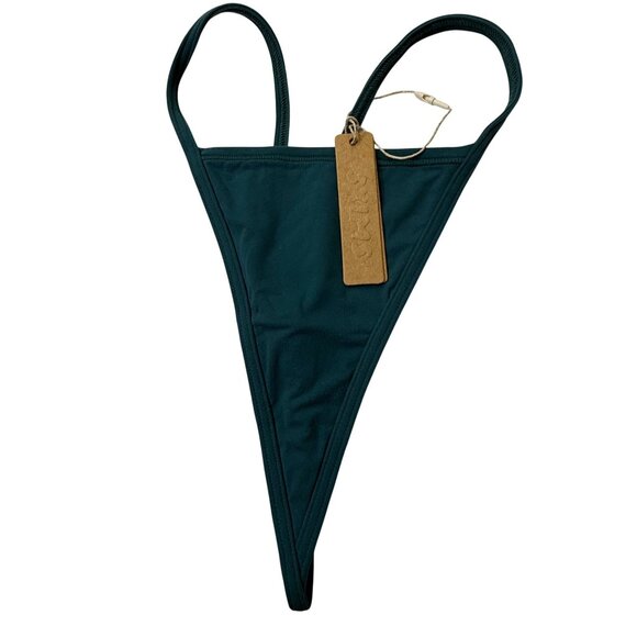 SKIMS Fits Everybody T-String Thongs Lot of 3 Rose Clay Teal Cocoa XS - Picture 4 of 10